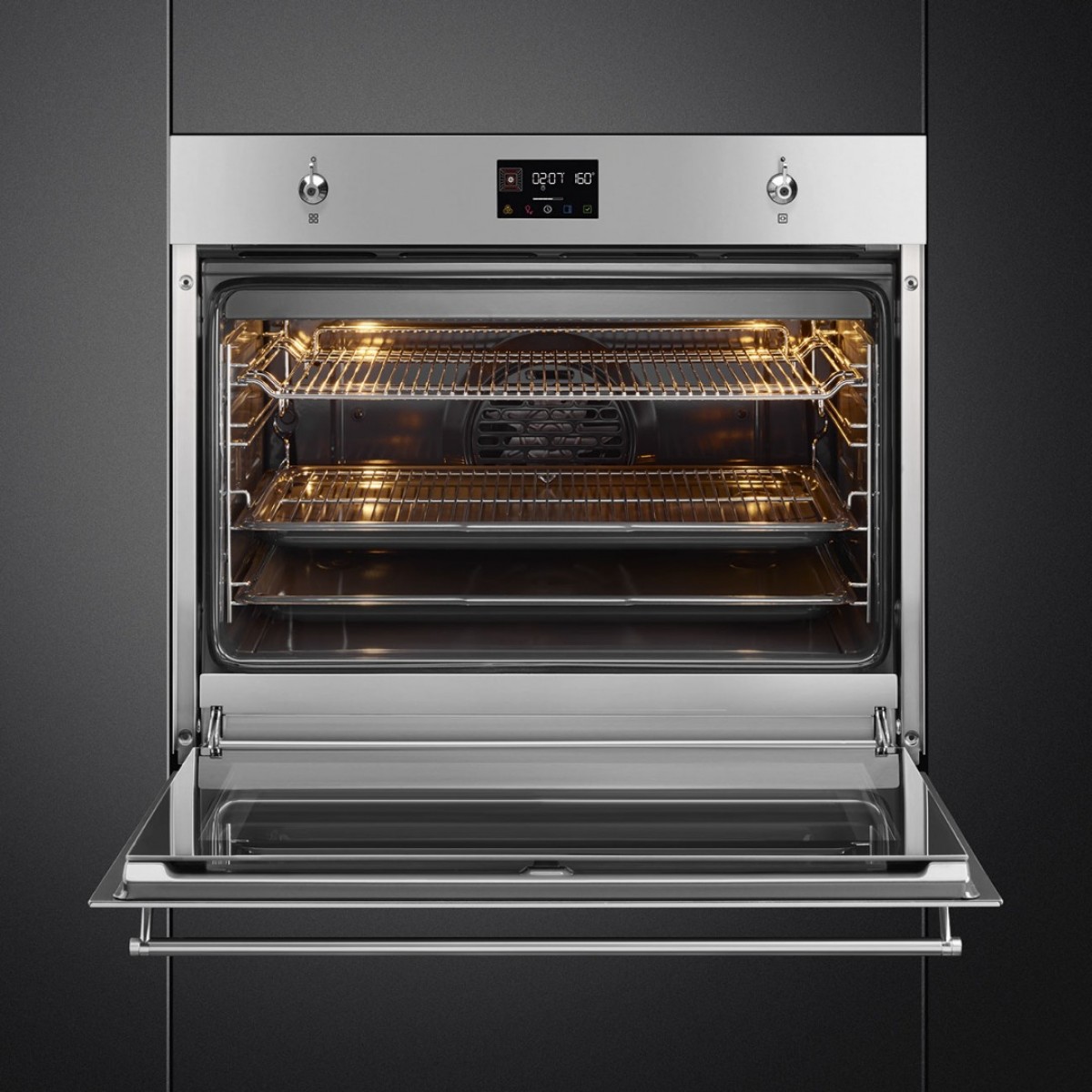 Smeg Sf7302Tx Ugradna Termoventilirajuća Rerna