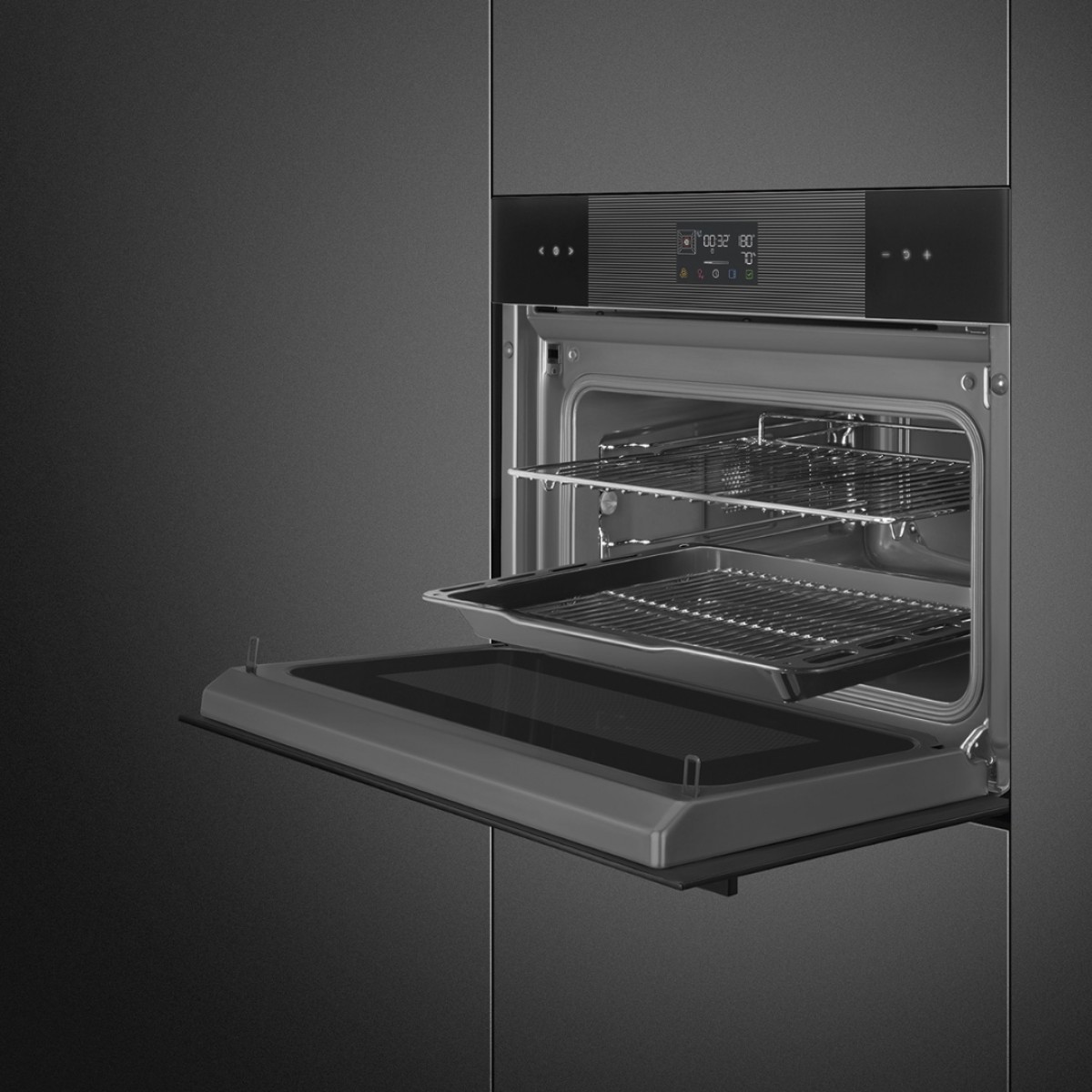 Smeg So4102M1B3 Kombinovana Rerna Sa Mikrotalasima