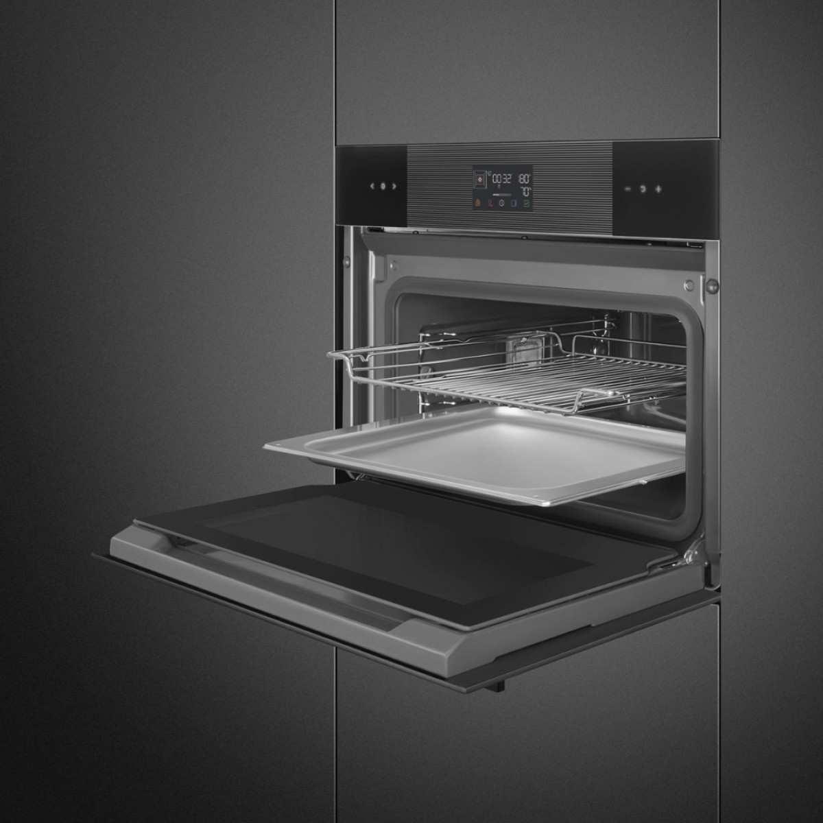 Smeg So4102S3B3 Kombinovana Parna Rerna
