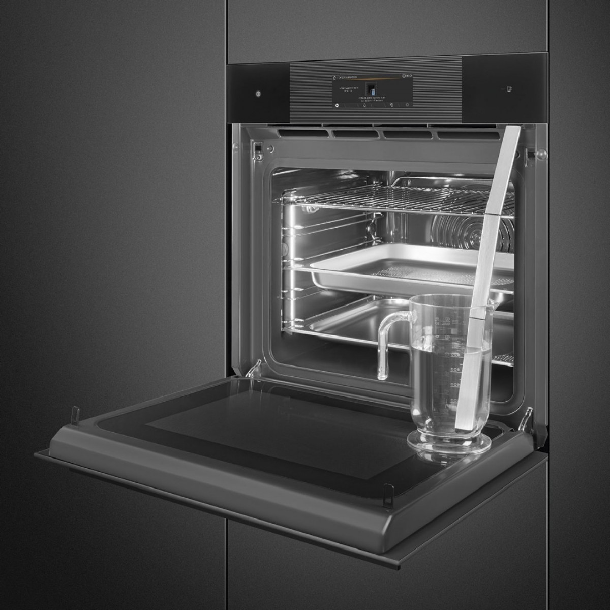 Smeg So6106Wapb3 Ugradna Parna Rerna Kombinovana Sa Mikrotalasima