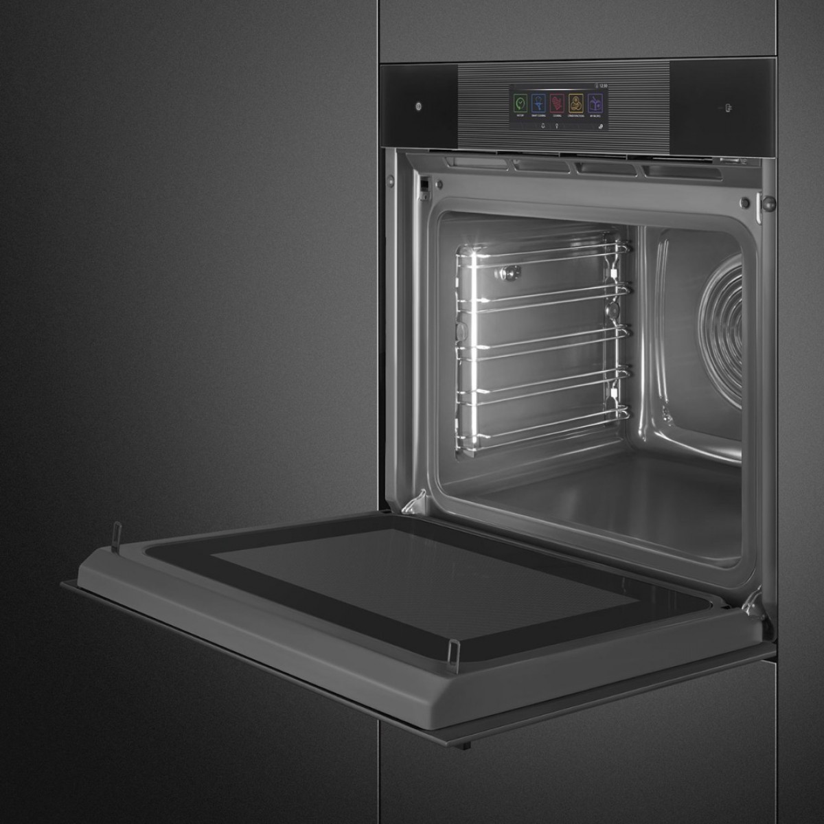 Smeg So6106Wapb3 Ugradna Parna Rerna Kombinovana Sa Mikrotalasima