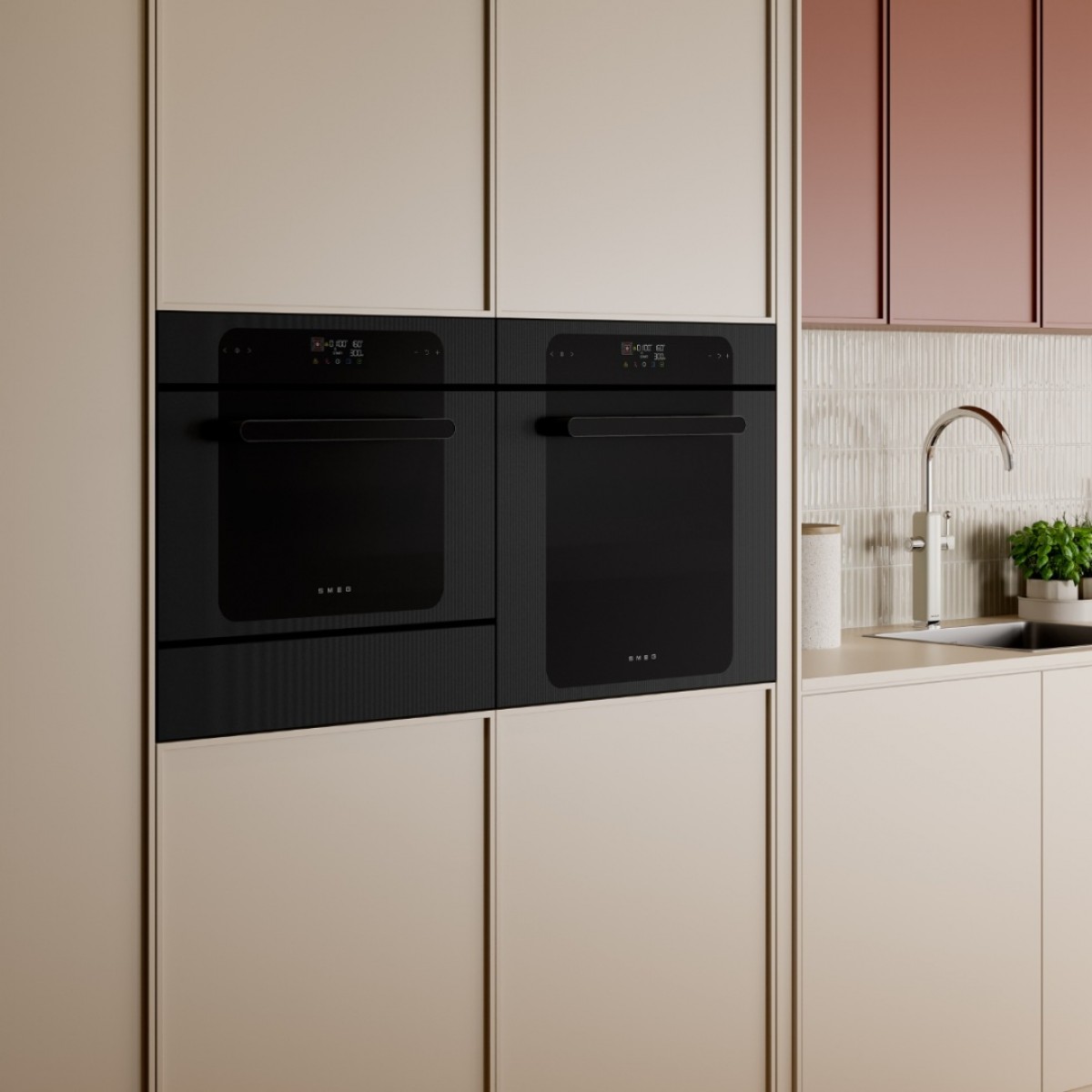 Smeg So6202S3Pb Ugradna Rerna Sa Parom