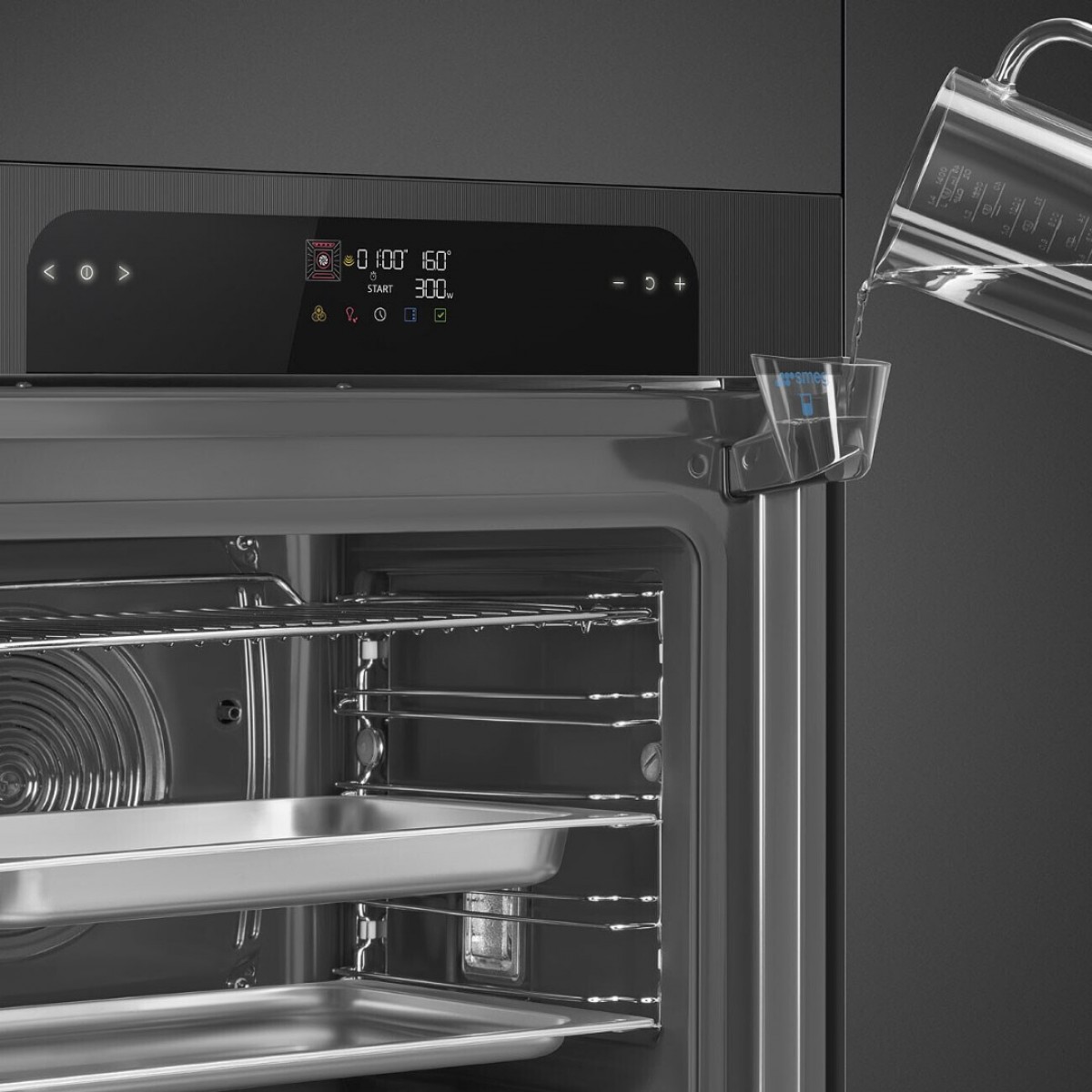Smeg So6202S3Pb Ugradna Rerna Sa Parom