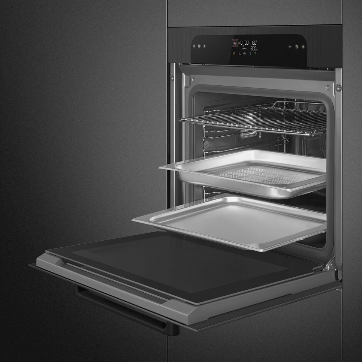 Smeg So6202S3Pb Ugradna Rerna Sa Parom