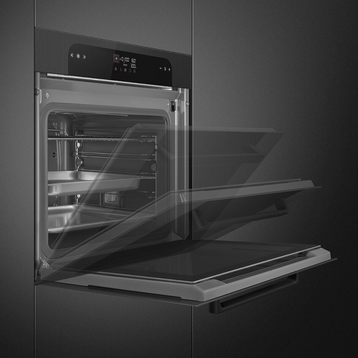 Smeg So6202S3Pb Ugradna Rerna Sa Parom