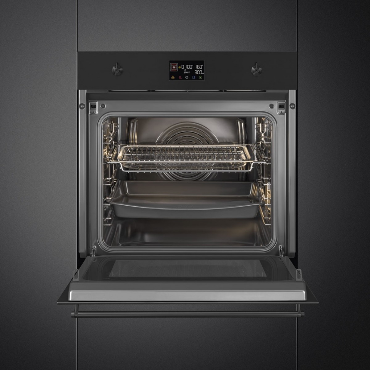 Smeg So6302M2N Ugradna Rerna Kombinovana Sa Mikrotalasima