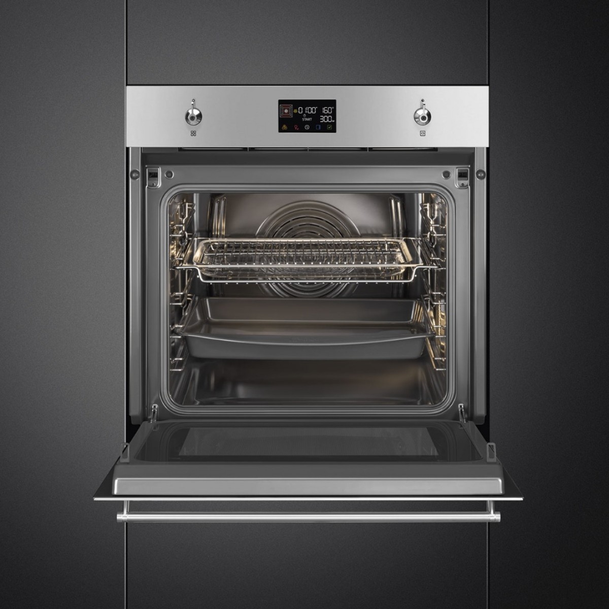 Smeg So6302M2X Ugradna Rerna Kombinovana Sa Mikrotalasima