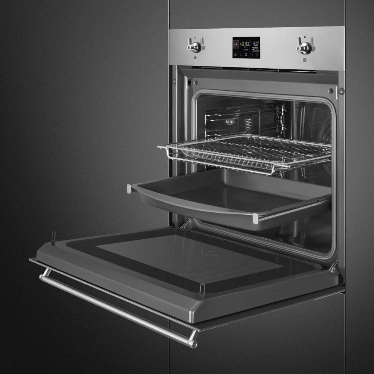 Smeg So6302M2X Ugradna Rerna Kombinovana Sa Mikrotalasima