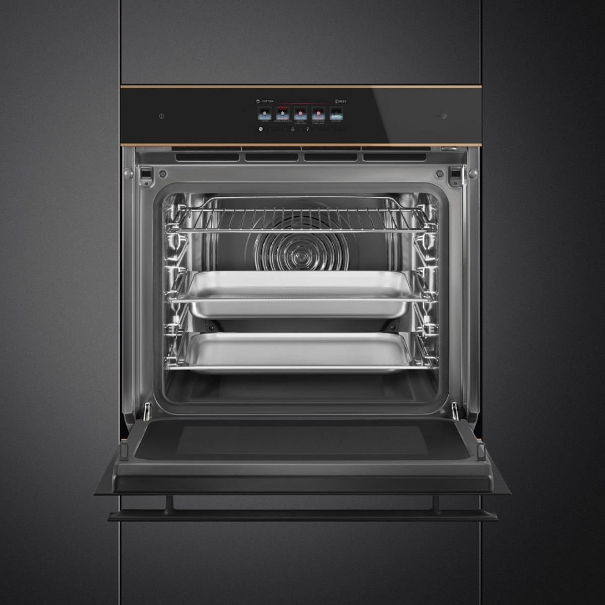 Smeg So6606Wapnr Ugradna Kombinovana Rerna Sa Parom I Mikrotalasima