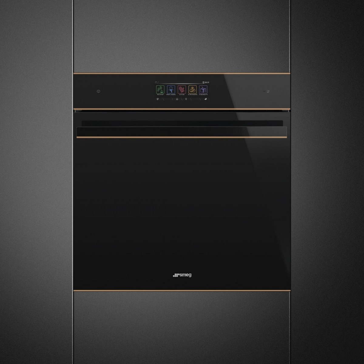 Smeg So6606Wapnr Ugradna Kombinovana Rerna Sa Parom I Mikrotalasima