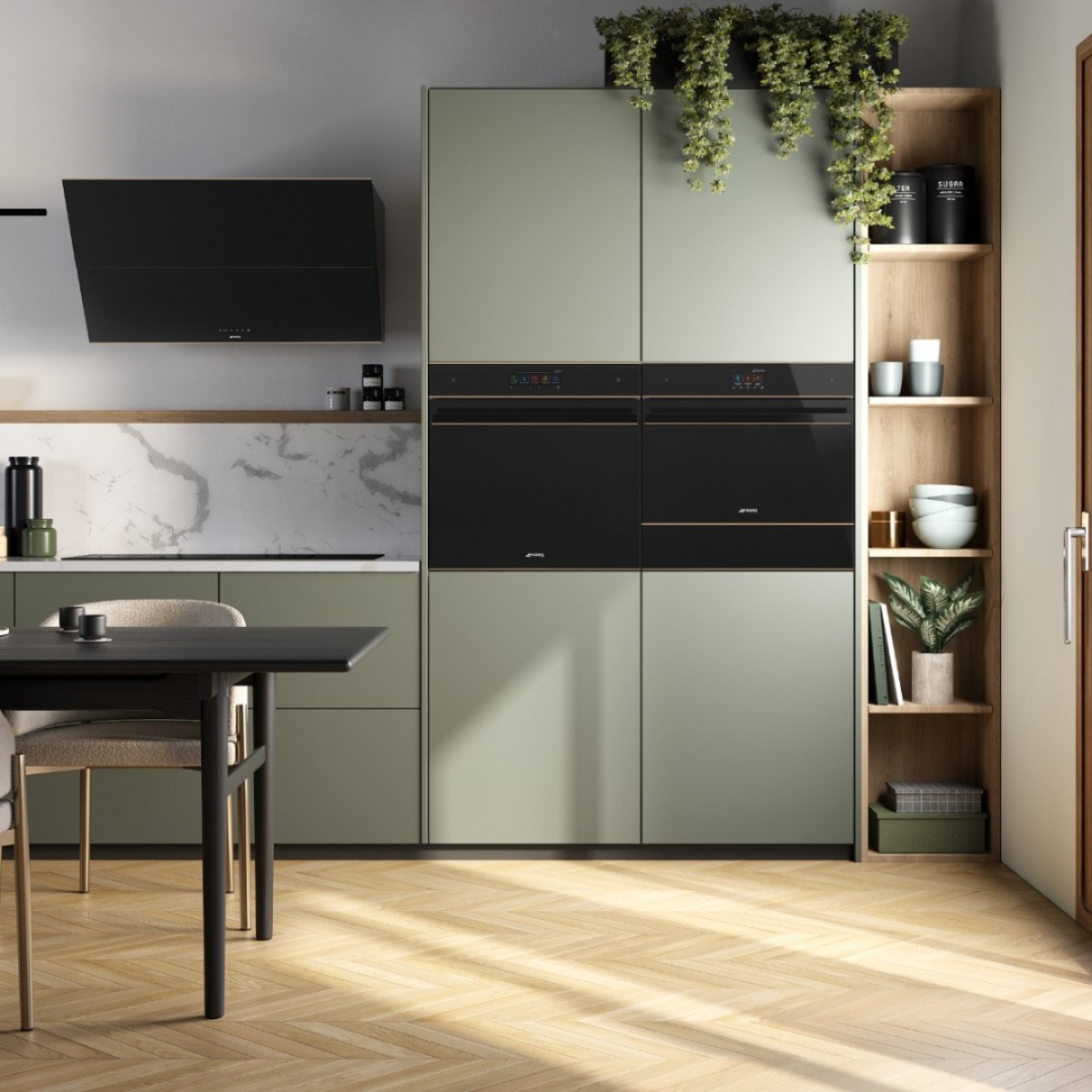 Smeg So6606Wapnr Ugradna Kombinovana Rerna Sa Parom I Mikrotalasima