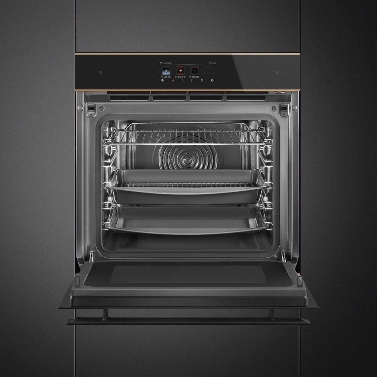 Smeg So6606Wapnr Ugradna Kombinovana Rerna Sa Parom I Mikrotalasima