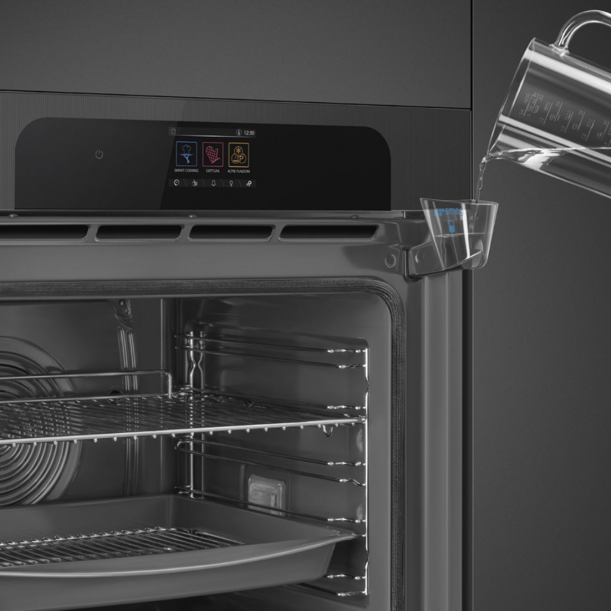 Smeg Sop6204S2Pb Ugradna Parna Rerna Sa Pirolitičkim Čišćenjem