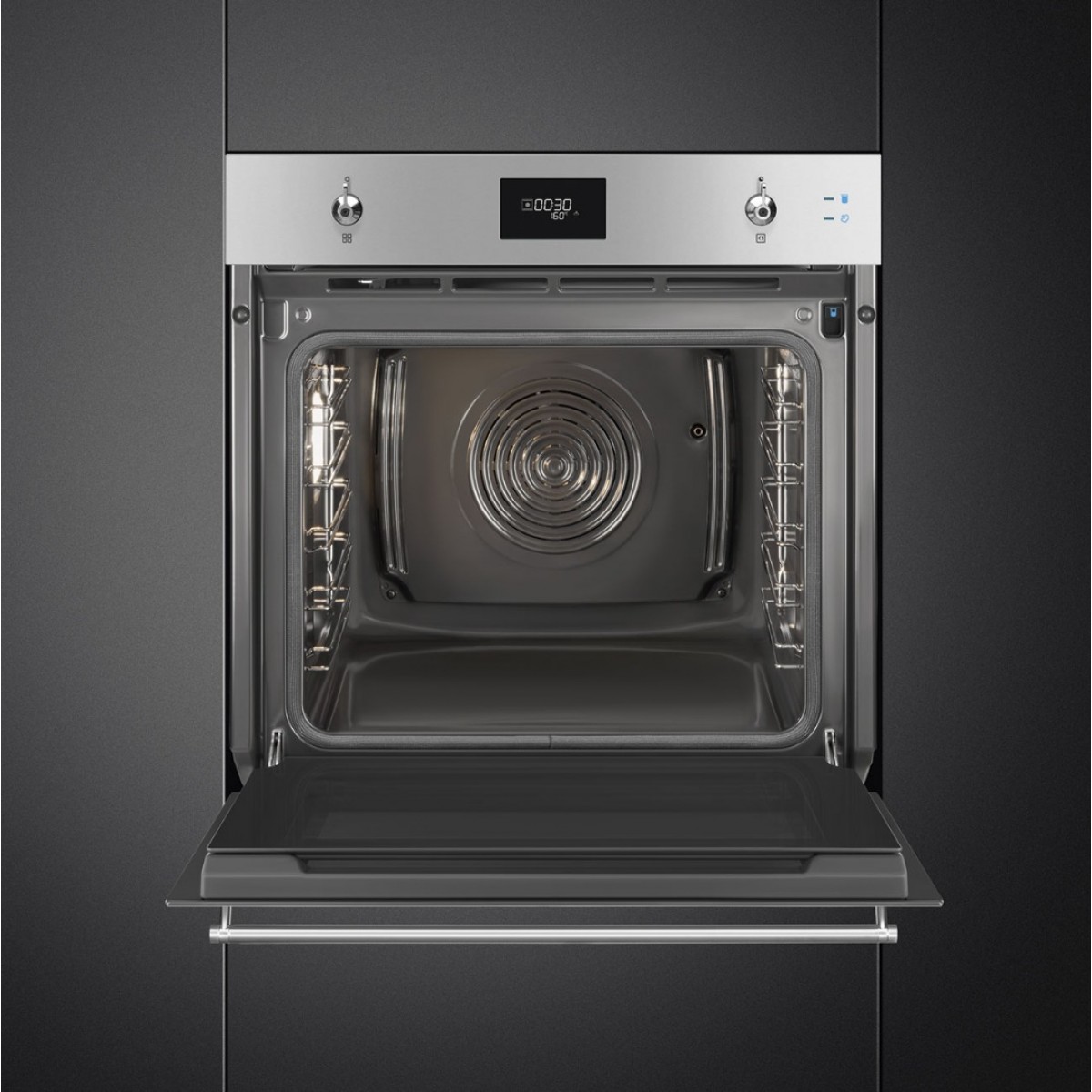 Smeg Sop6301S2X Ugradna Pirolitička Rerna Sa Dodatkom Pare