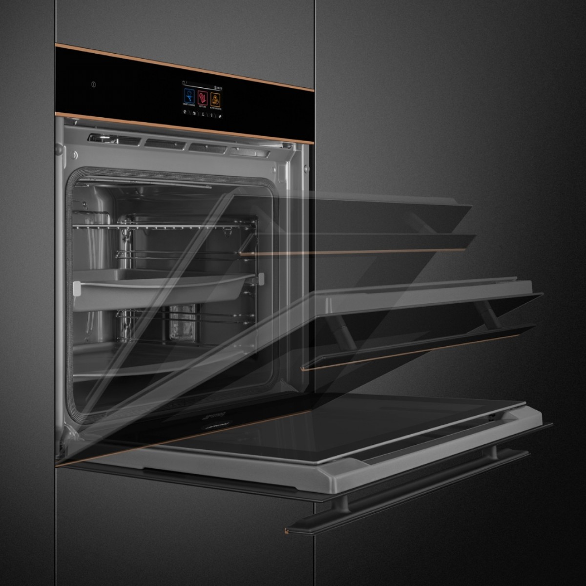 Smeg Sop6604Tpnr Ugradna Rerna Sa Pirolitičkim Čišćenjem