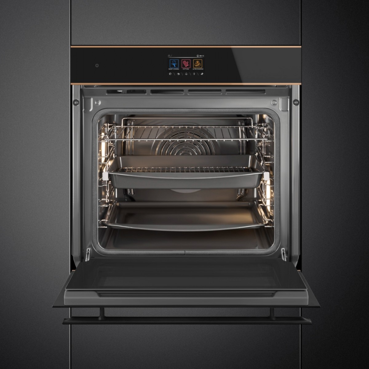 Smeg Sop6604Tpnr Ugradna Rerna Sa Pirolitičkim Čišćenjem