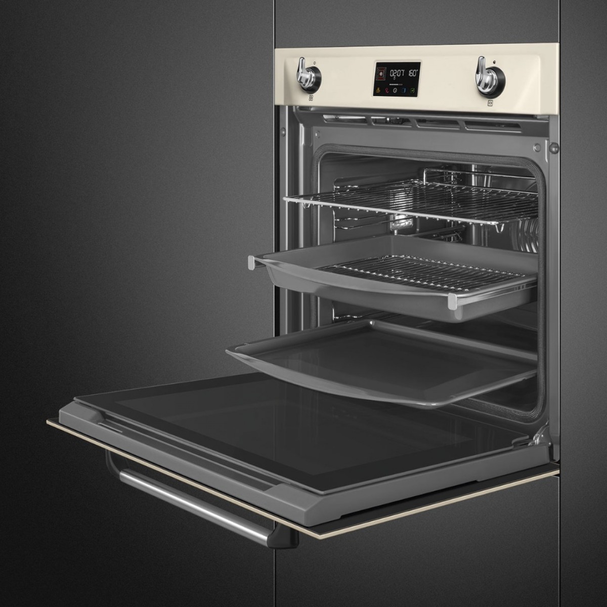 Smeg Sop6902S2Pp Ugradna Parna Rerna Sa Pirolitičkim Čišćenjem