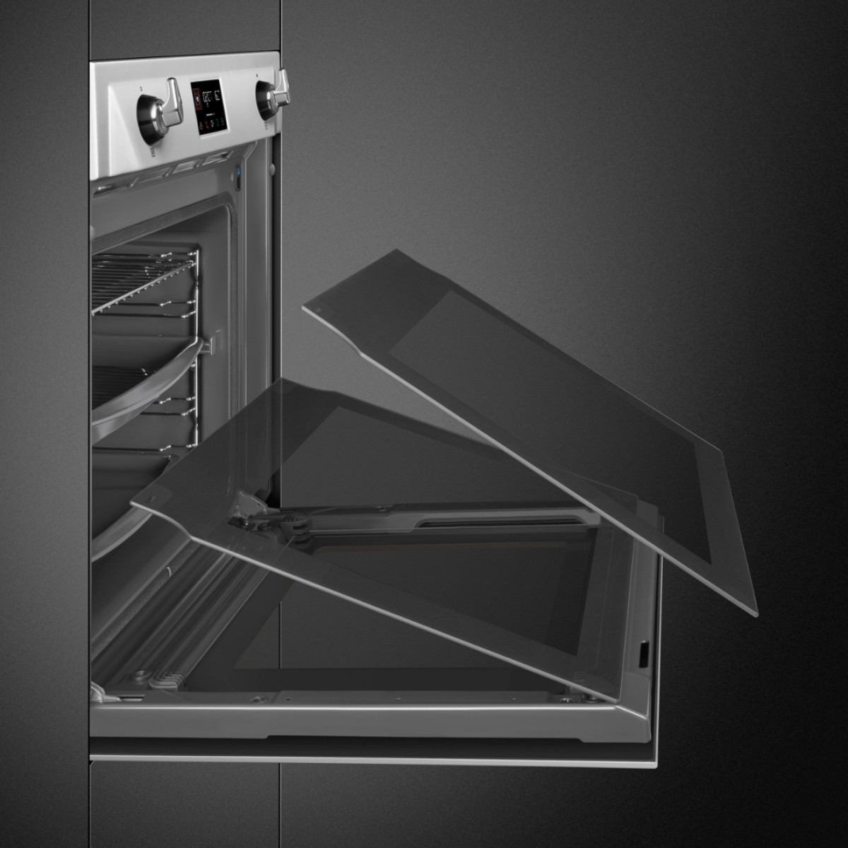 Smeg Sop6902S2Px Ugradna Parna Rerna Sa Pirolitičkim Čišćenjem