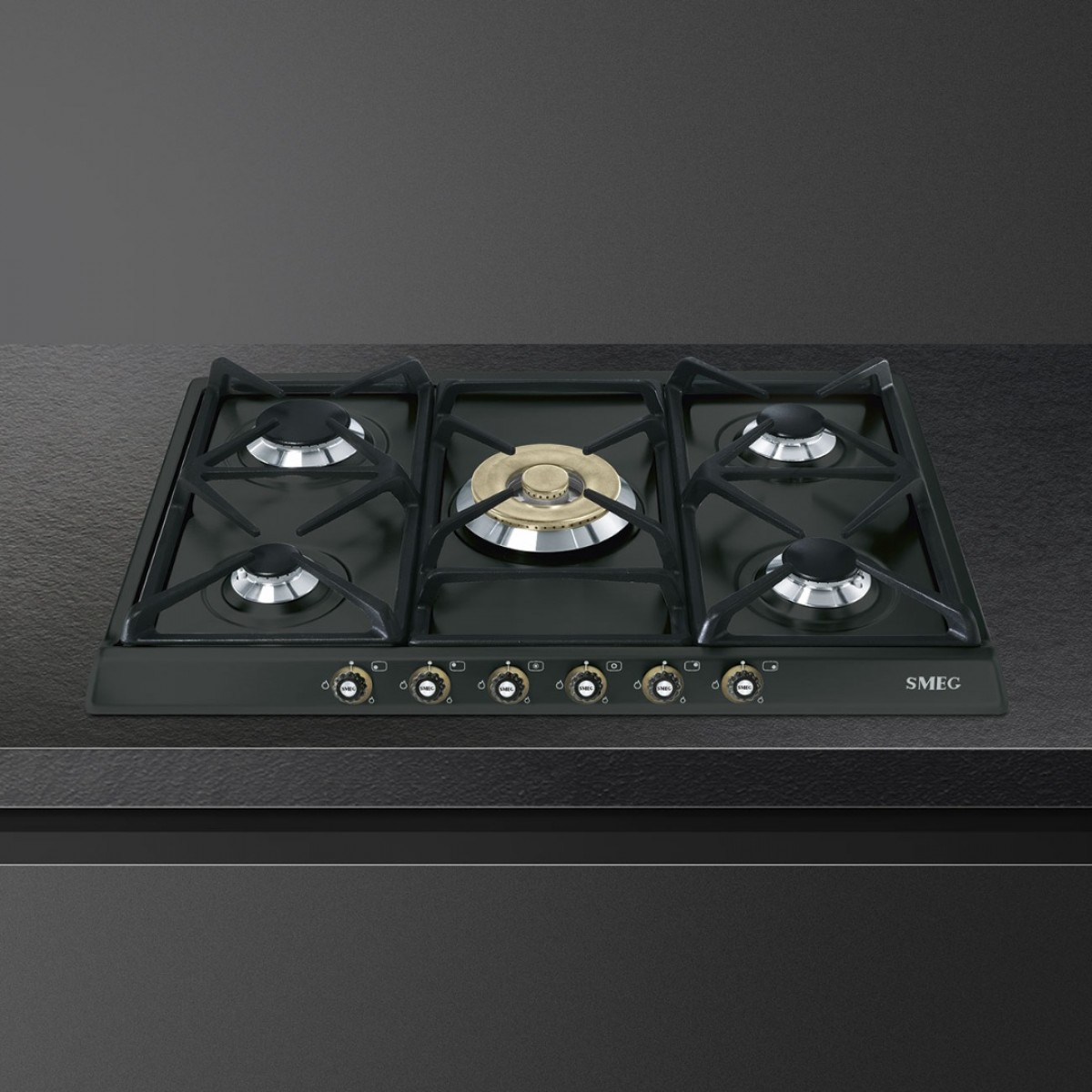 Smeg SR775AO gasna ploča za kuvanje Smeg SR775AO gasna ploča za kuvanje