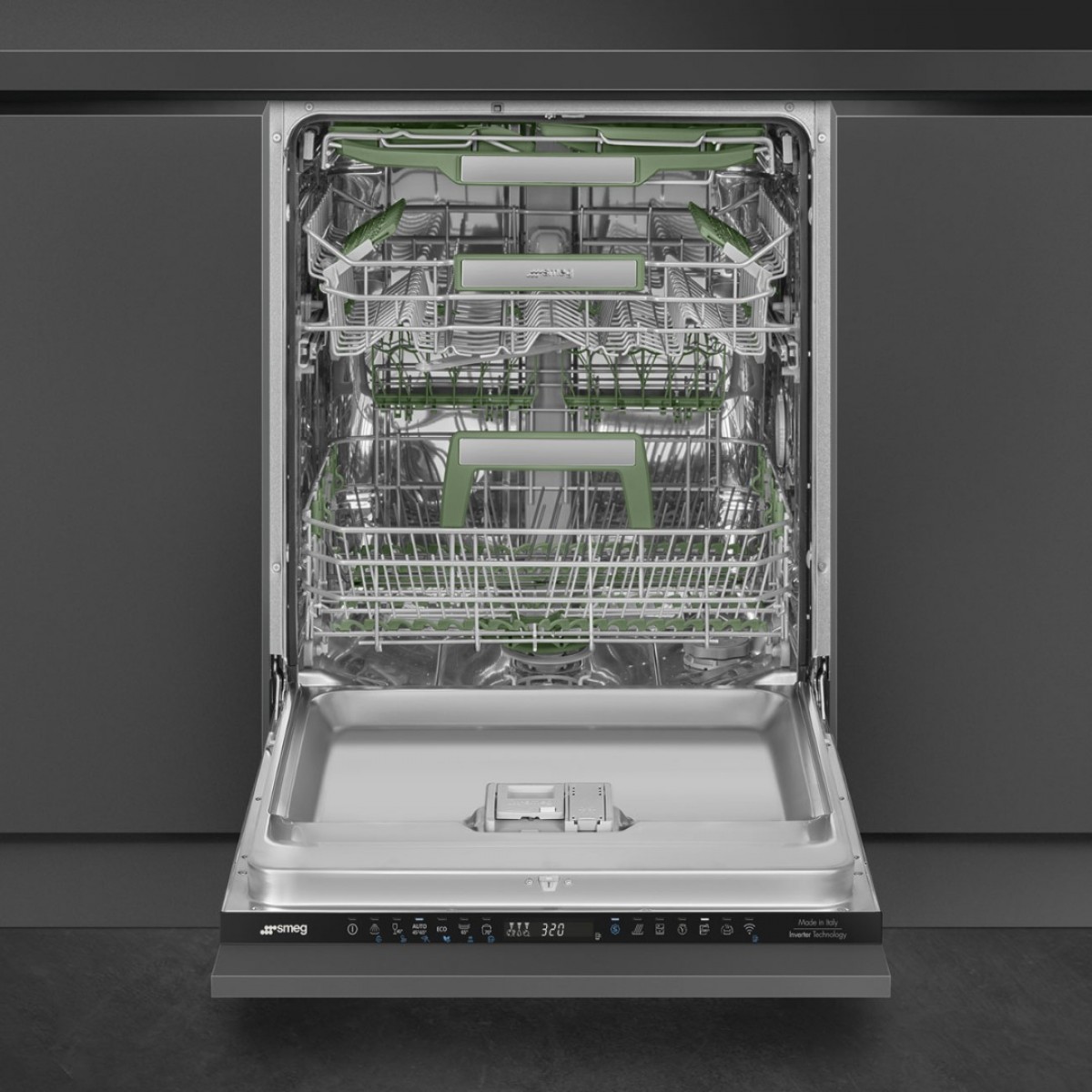 Smeg Stl7324Aqllw Ugradna Mašina Za Pranje Posuđa Sa Wi-Fi Vezom