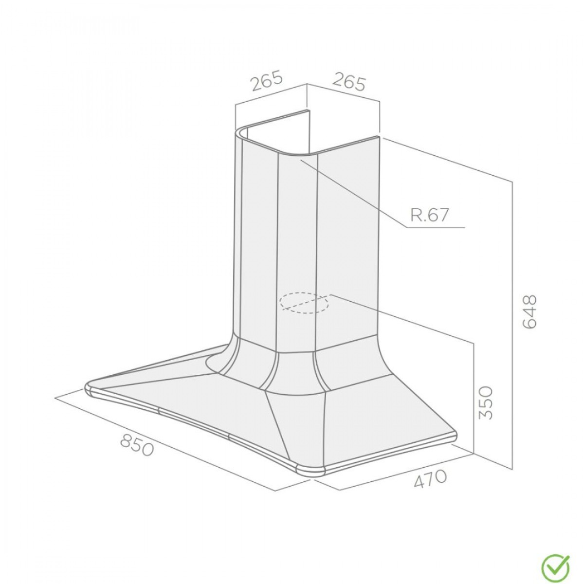 Elica Sweet Ivory F/85 Elica Sweet Ivory F/85