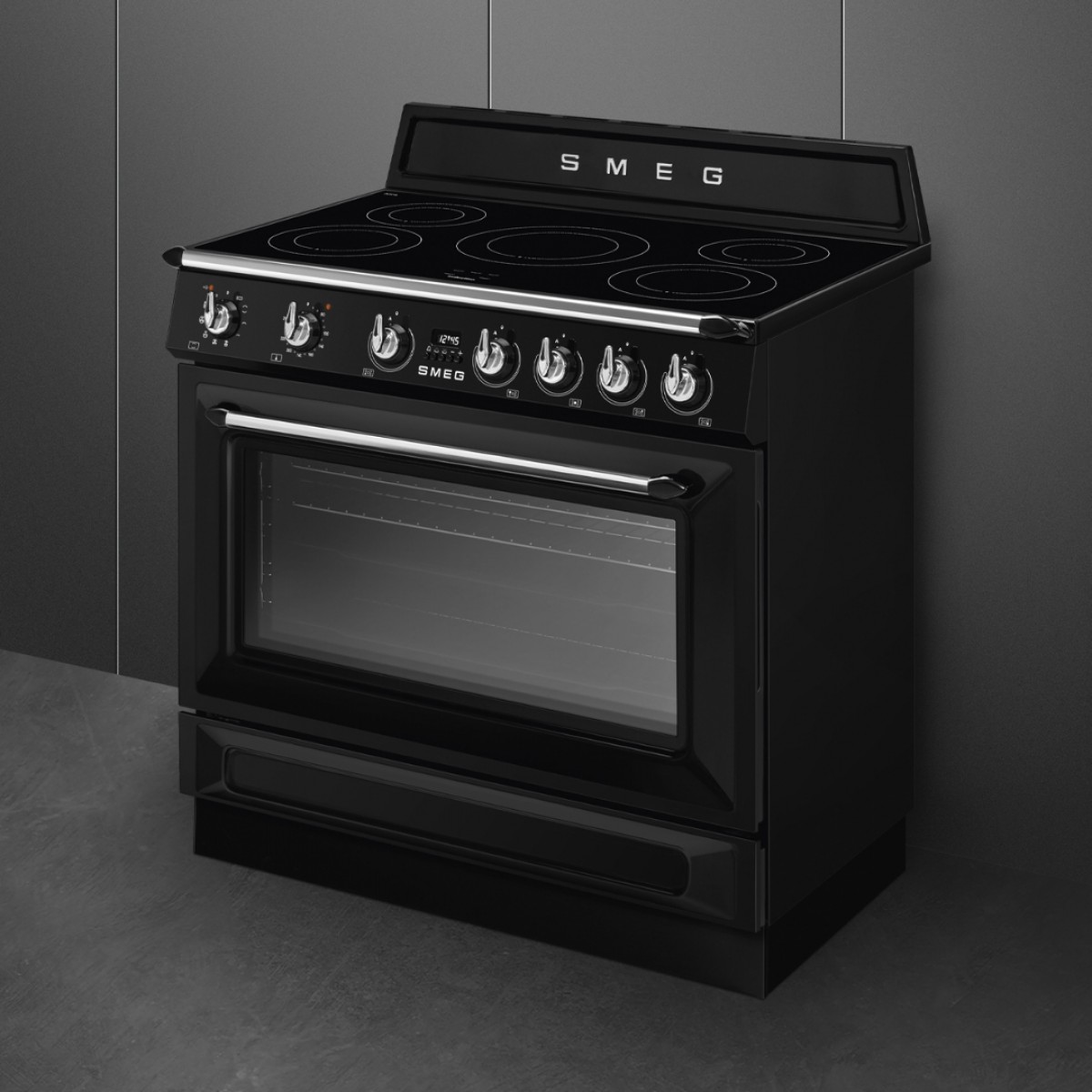 Smeg Tr90Ipbl Šporet Sa Indukcionom Pločom Za Kuvanje