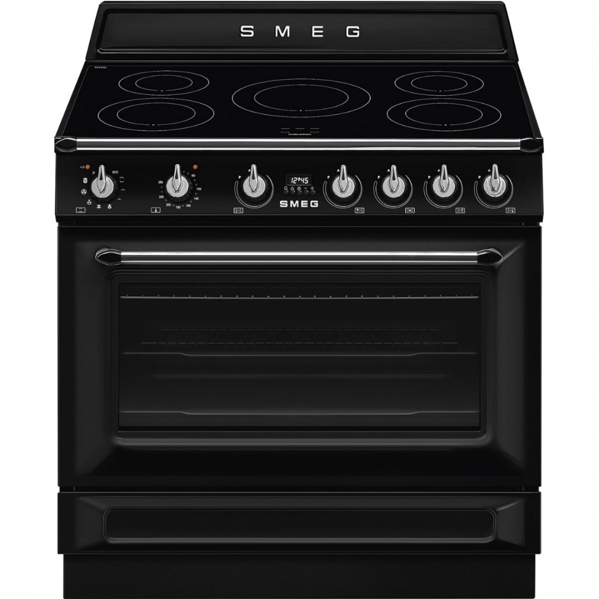 Smeg Tr90Ipbl Šporet Sa Indukcionom Pločom Za Kuvanje