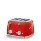 Smeg TSF03RDEU toster sa četiri otvora Smeg TSF03RDEU toster sa četiri otvora