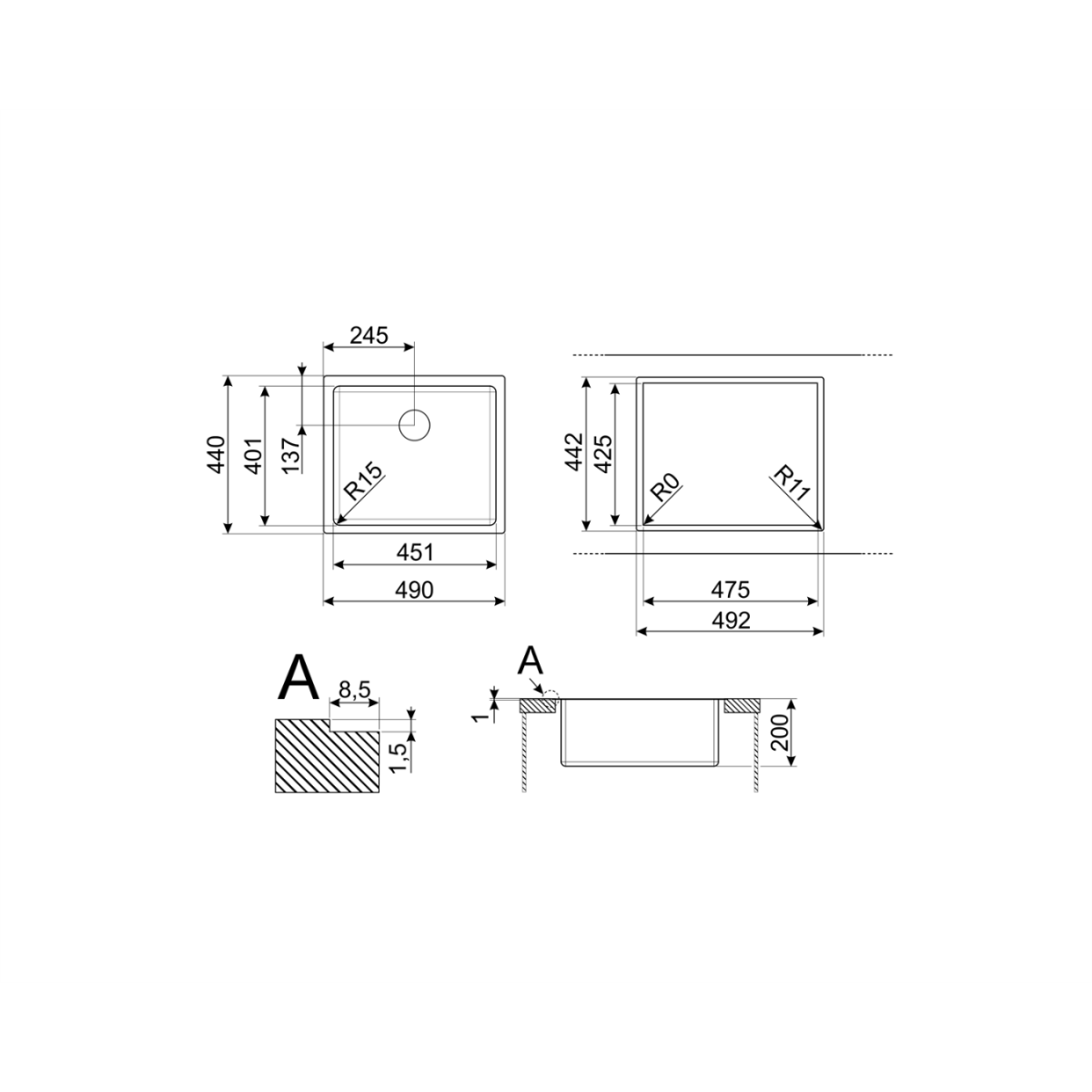Smeg Vfu45Sfr