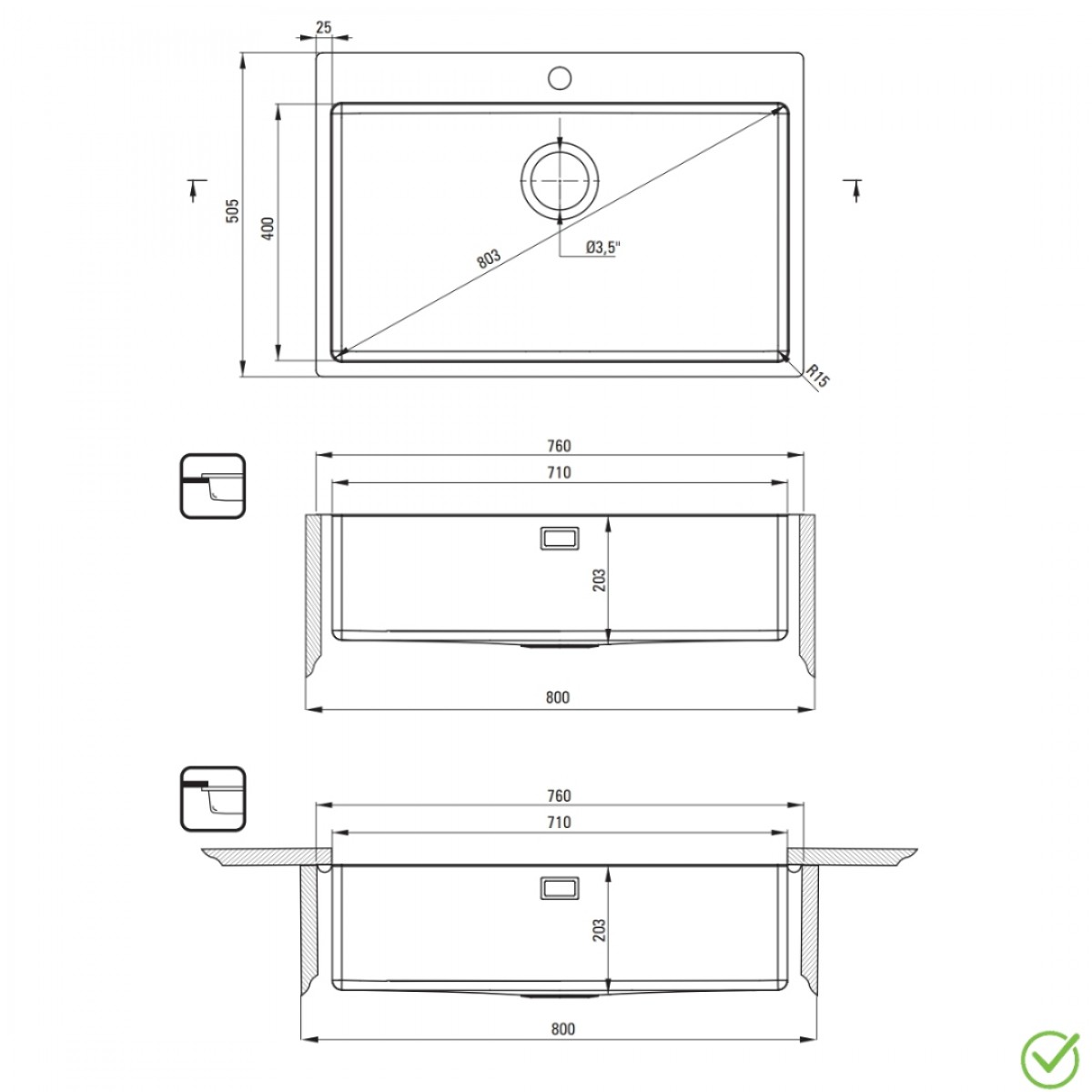 Deante Olfato Zpo 010C
